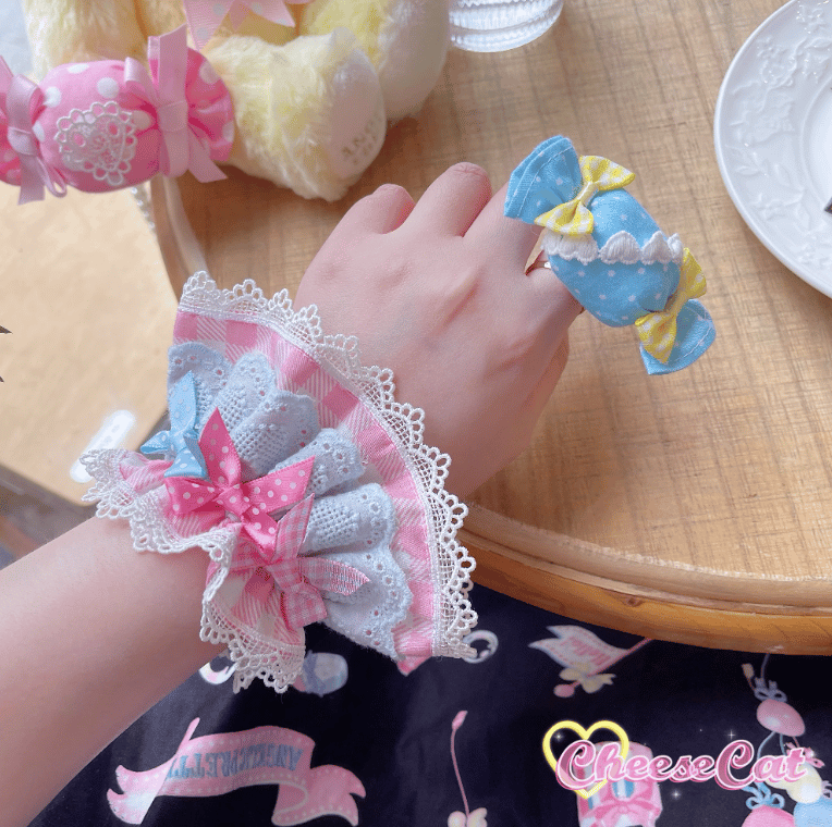 Assort Ribbonギンガムチェックお袖とめ 6色 | tulle オンラインストア