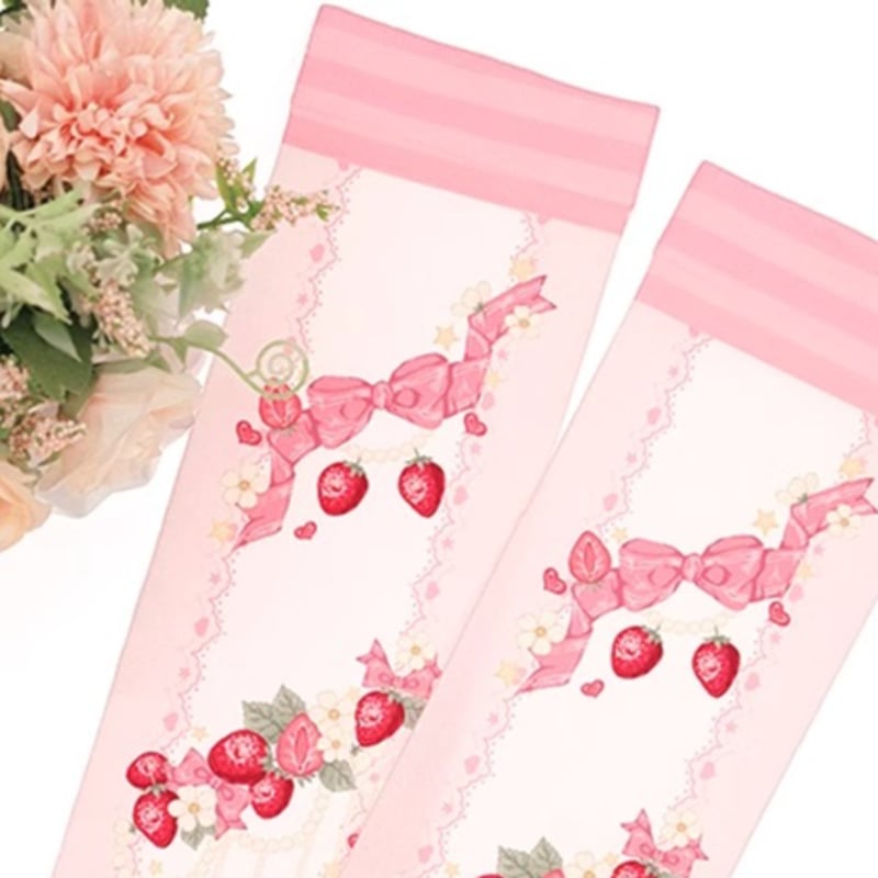 ストロベリーガーランド ニーハイソックス | tulle オンラインストア ストロベリーガーランド ニーハイソックス | tulle オンラインストア