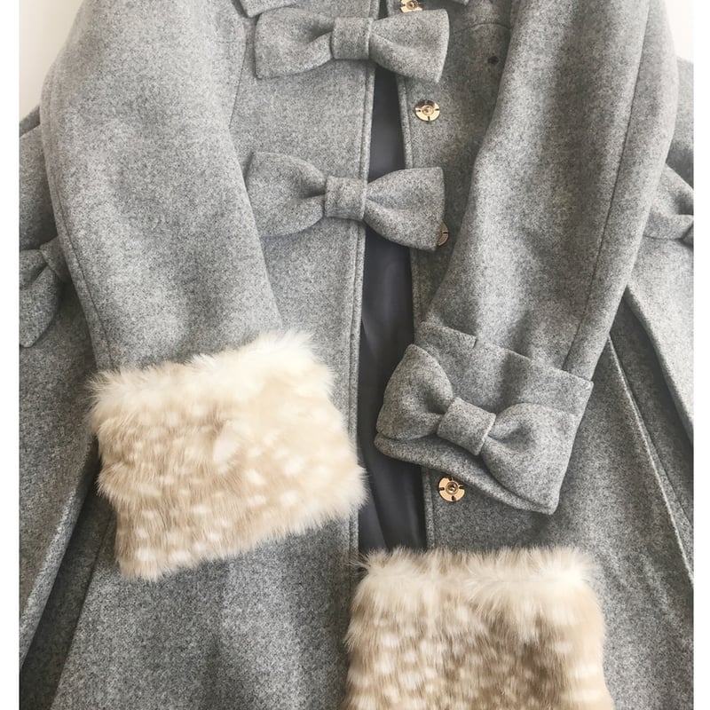 バンビファーロングコート ボルドー／select | tulle オンラインストア