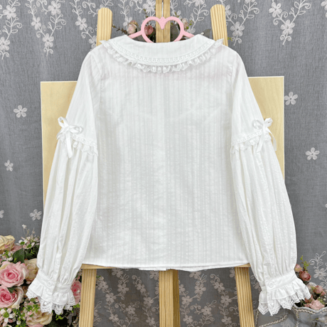 Laceful Dollブラウス(裏起毛ver.) 3色