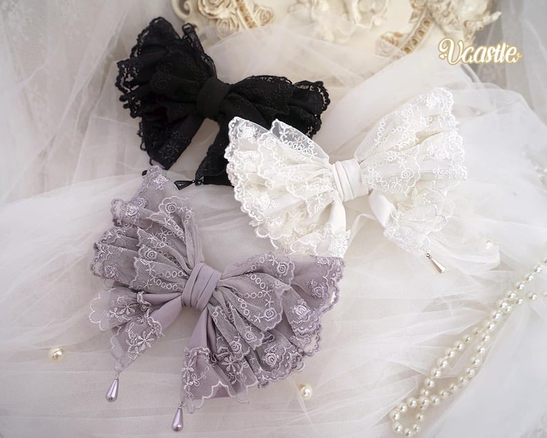 Glazed Flower Banquet 姫袖ブラウス(2way) ブラック | tulle