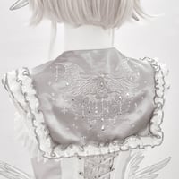 ハート柄オーガンジーエプロン 2色／select | tulle オンラインストア