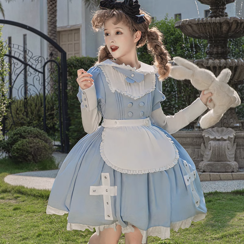 Cross Oath girlつけ袖付きワンピース | tulle オンラインストア