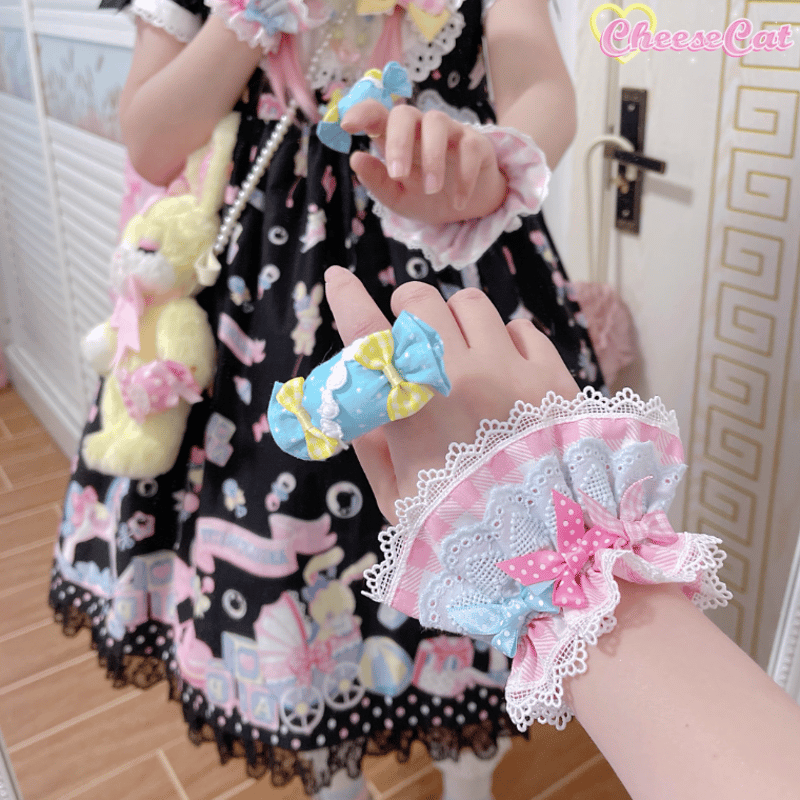 Assort Ribbonギンガムチェックお袖とめ 6色 | tulle オンラインストア
