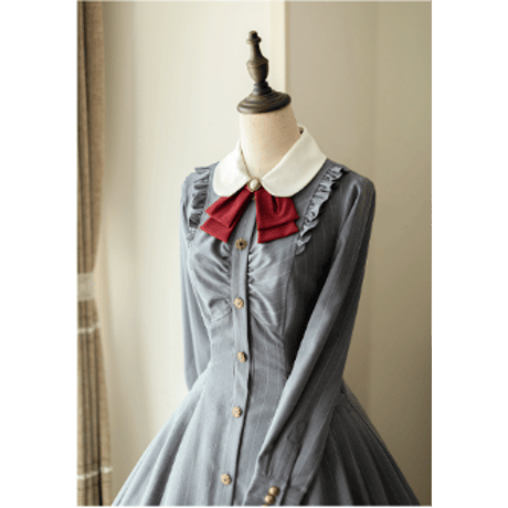 Classical Lillyワンピース&カチューシャset　グレー／select