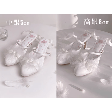 Swan Lakeミュール　グレー
