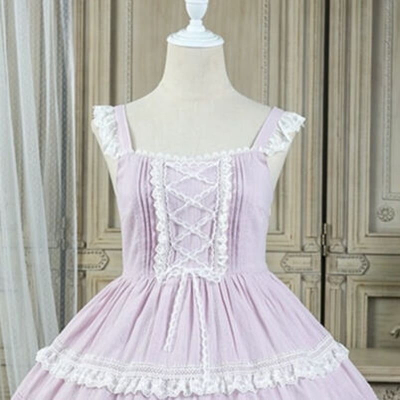 Wonder Heartジャンパースカート ラベンダー/select | tulle Wonder Heartジャンパースカート ラベンダー/select | tulle