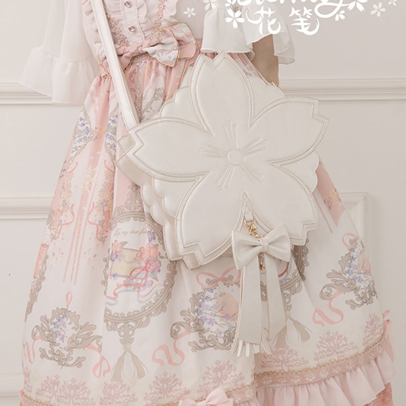 桜の花びらバッグ・大 3色 | tulle オンラインストア
