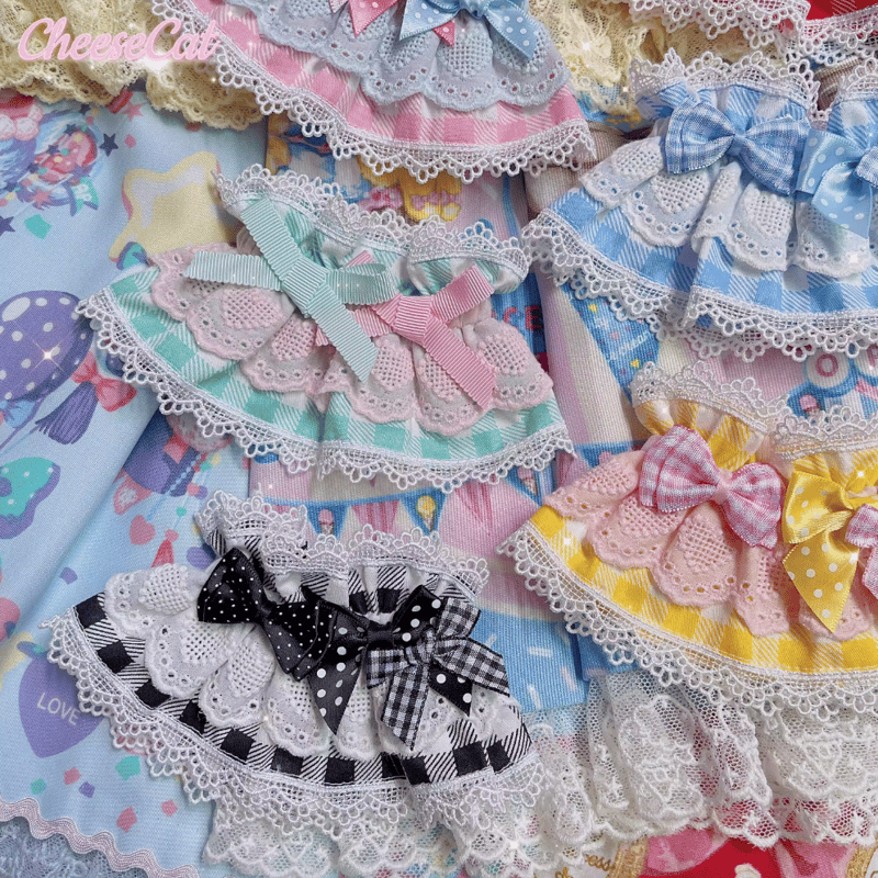 Assort Ribbonギンガムチェックお袖とめ 6色 | tulle オンラインストア