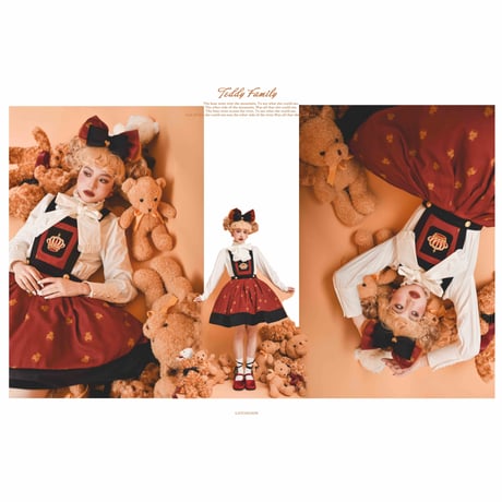 Trad Teddy Bearスカート（RD）／Select
