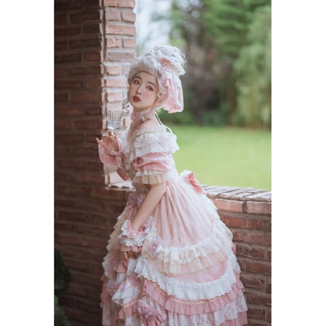 Boudoir doll ドレス　ピンク／select