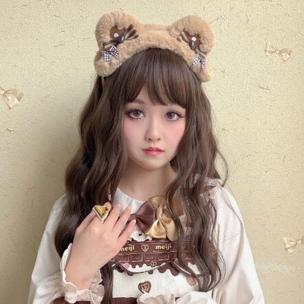 Fancyくまみみブラウス Fancy Kuma-Chan Blouse by Angelic Pretty