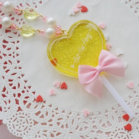 Heart Lolipopネックレス 7色／Select | tulle オンラインストア