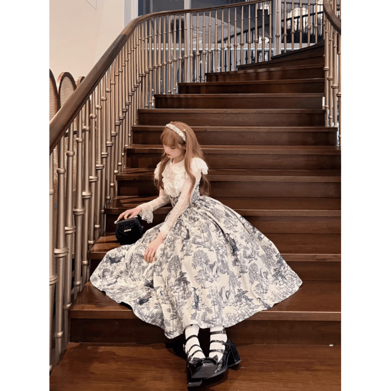 Witch's Forestコルセットジャンパースカート ロング丈／select | tull