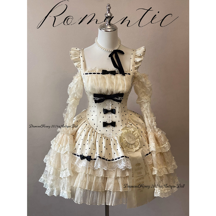 Polka Dotsジャンパースカート ピンク ドット Polka dot danceジャンパースカート ピンク | tulle オンライン