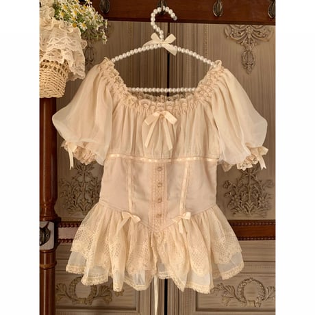 Midsummer flutter トップス