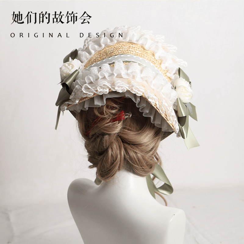 ストローボンネット ベーシックカラー5色/select | tulle ストローボンネット ベーシックカラー5色/select | tulle