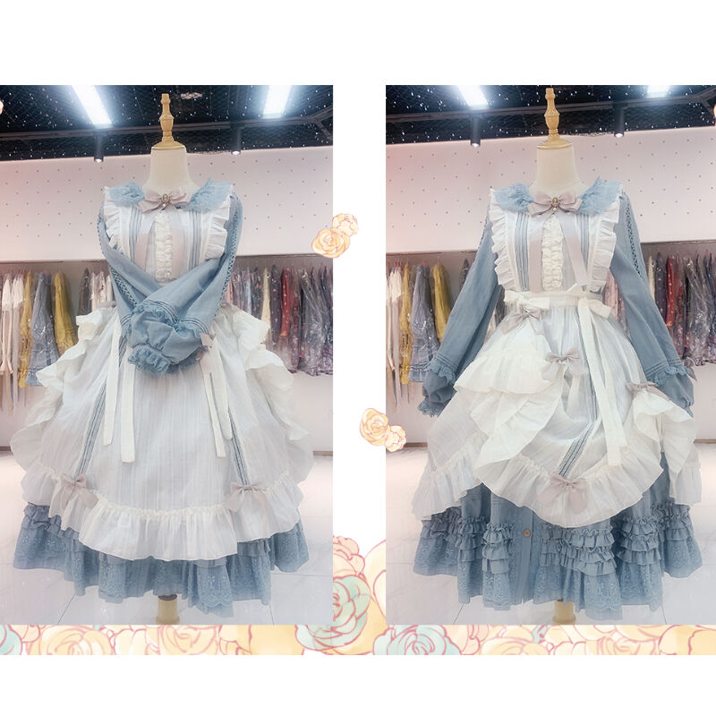 vaqutaux voyage THE GARDEN エプロンドレスサックス vaqutaux voyage THE GARDEN エプロンドレスサックス vaqutaux voyage