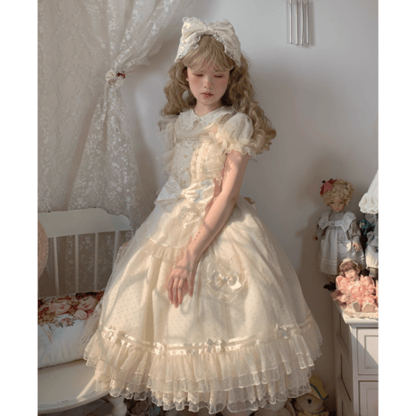 Summer Dollジャンパースカート＆エプロンset ／select