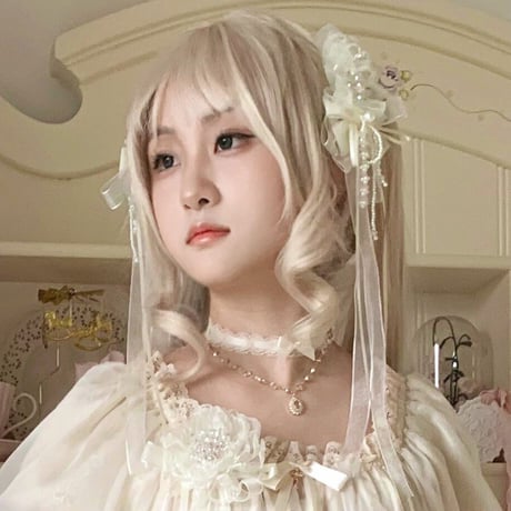 Midsummer flutter ロングリボンヘアクリップ