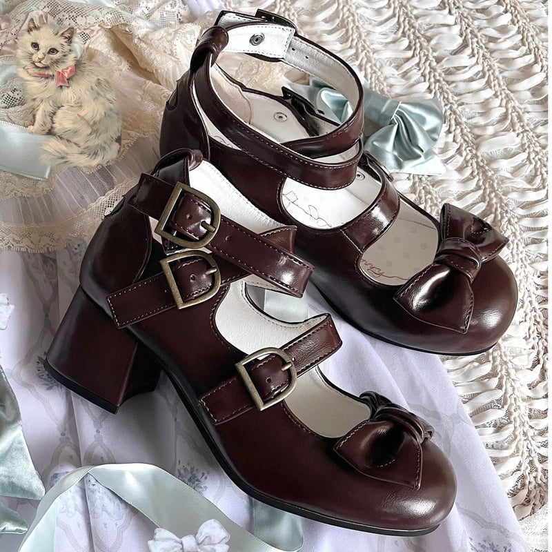 Little Heidiドーリーシューズ ワイン | tulle オンラインストア