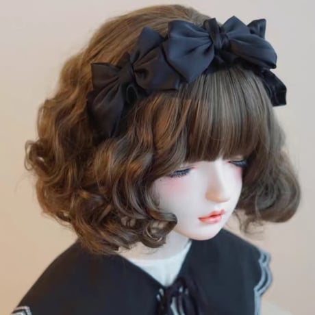 Triple Ribbonカチューシャ　ブラック／select