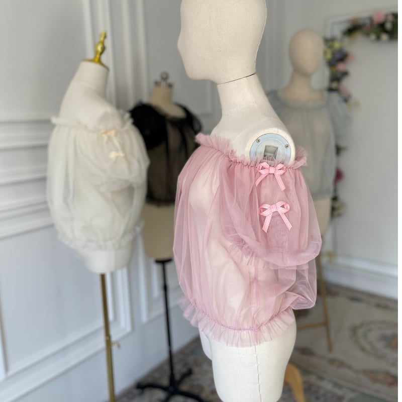 未使用fete シースルートップス See-through tops シースルートップス ☆決済から1週間前後に