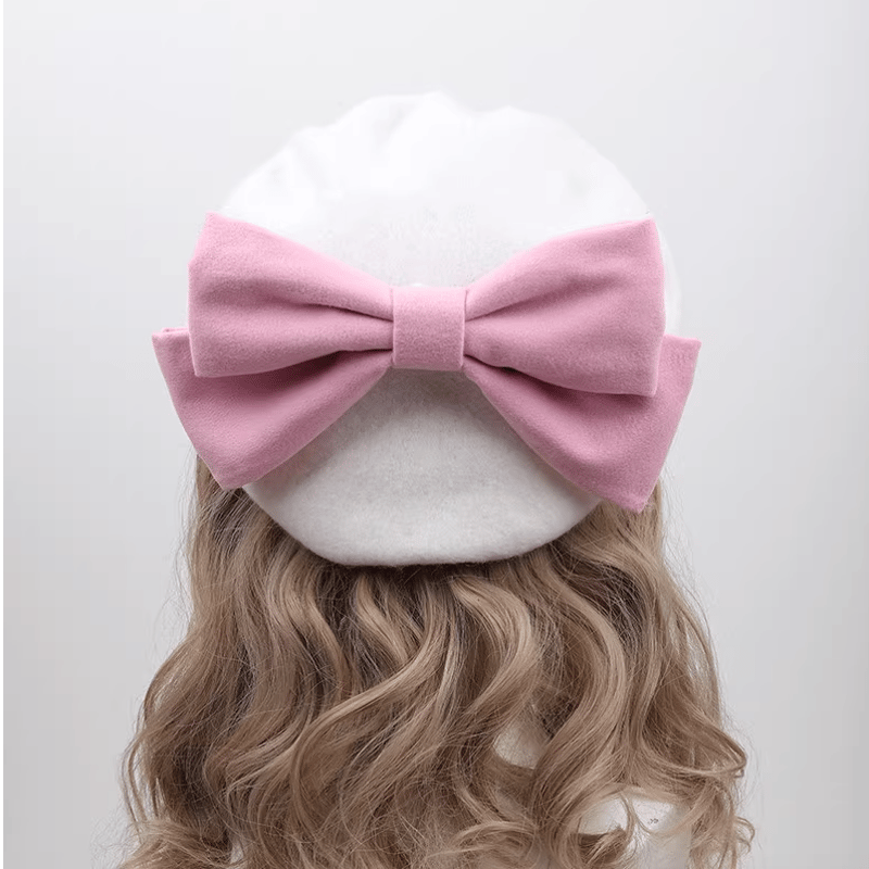 ふわふわリボンベレー帽 10色 | tulle オンラインストア