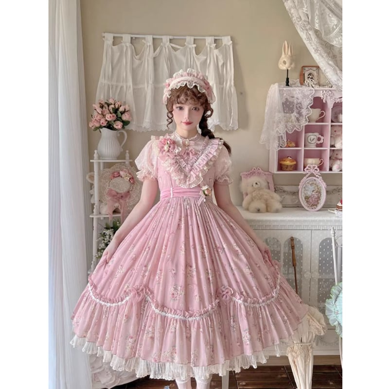 Daydream Roseワンピースset ピンク／Select | tulle オンラインストア