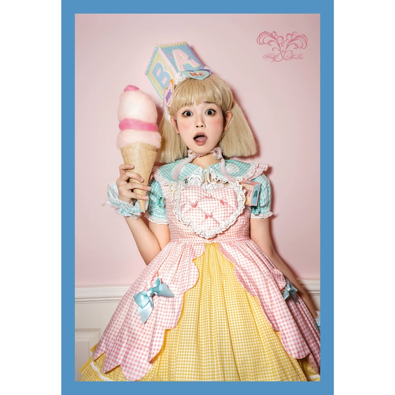 Breakfast スカラップオーバードレス 6色／Fluff Mollie | tulle