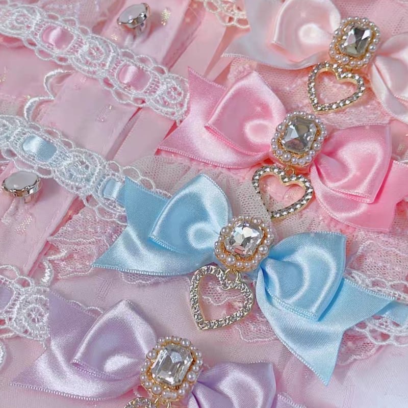 はしごレースリボンチョーカー 6色／select | tulle オンライン