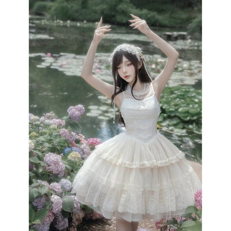 Ivory Tower ショートジャンパースカート