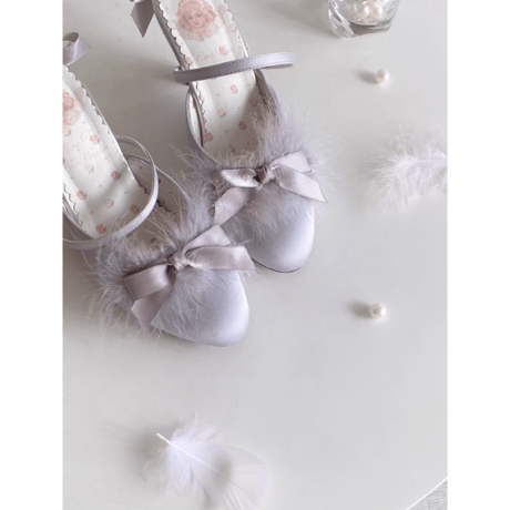 Swan Lakeミュール　グレー