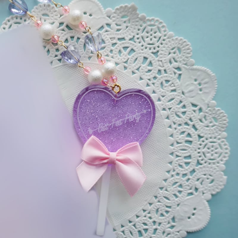 Heart Lolipopネックレス 7色／Select | tulle オンラインストア