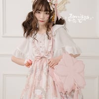 桜の花びらバッグ・大　3色