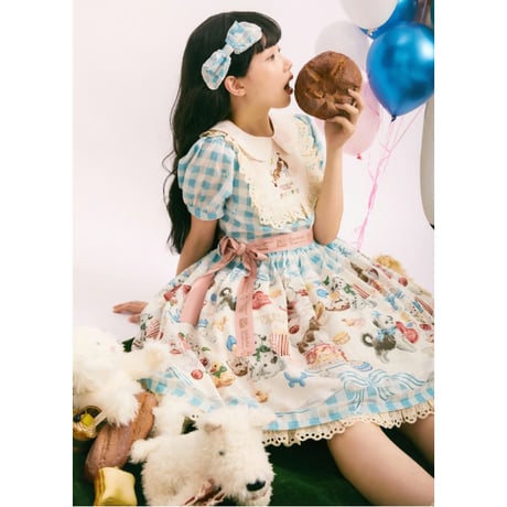 Puppy Sweetmeats ワンピース サックス／Select