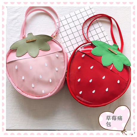Strawberry Window ３WAYバッグ　2色／select
