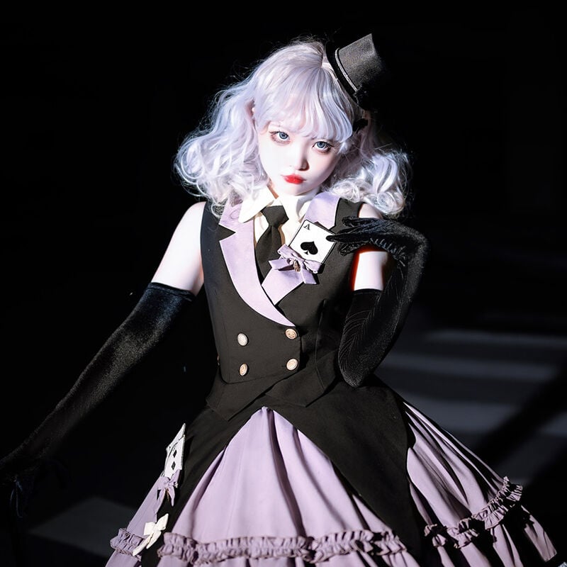 Casinoワンピース＆ベスト＆ネクタイset／select | tulle オンラインストア