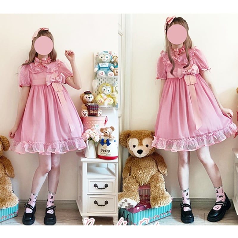 Toy Doll Box ワンピースピンク