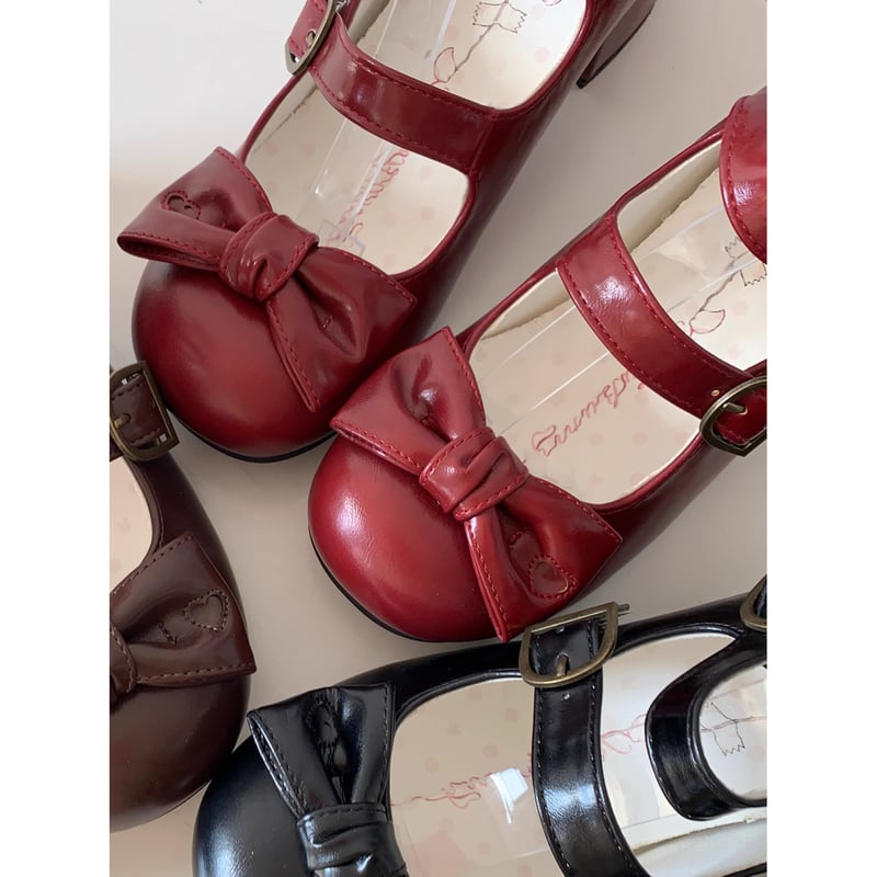 Little Heidiドーリーシューズ ワイン | tulle オンラインストア