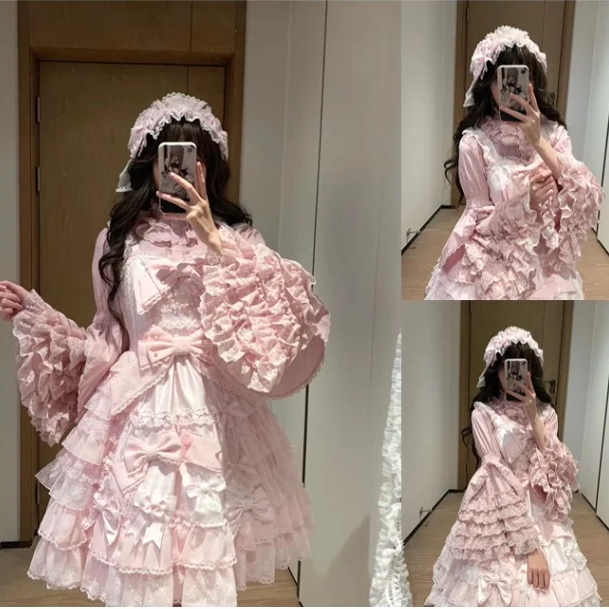 Lacy Princess姫袖ブラウス ピンク/Select | tulle オンライン Lacy Princess姫袖ブラウス ピンク/Select | tulle オンライン