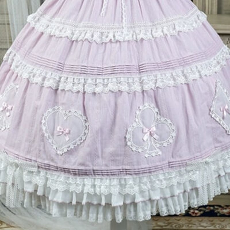 Wonder Heartジャンパースカート ラベンダー/select | tulle Wonder Heartジャンパースカート ラベンダー/select | tulle
