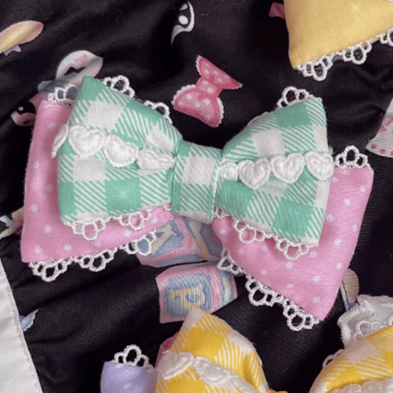 ふわふわリボンクリップ 7色／select | tulle オンラインストア