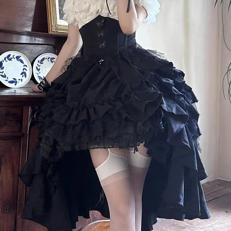 Raven Waltz フィッシュテールスカート ブラック | tulle オンラインストア