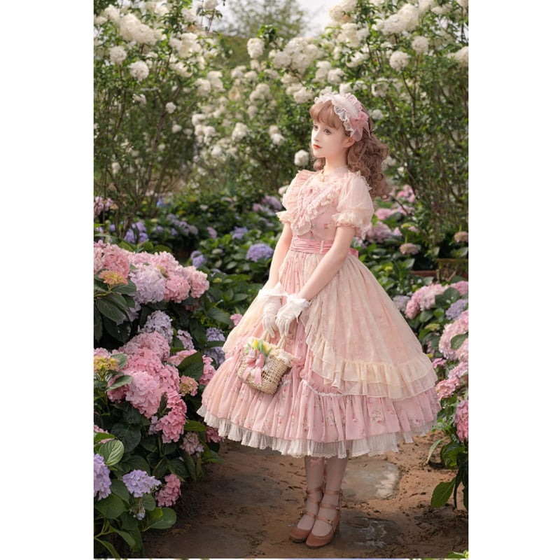 Daydream Roseワンピースset ピンク／Select | tulle オンラインストア