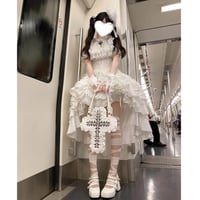 Raven Waltz セットアップ  ホワイト×ホワイト