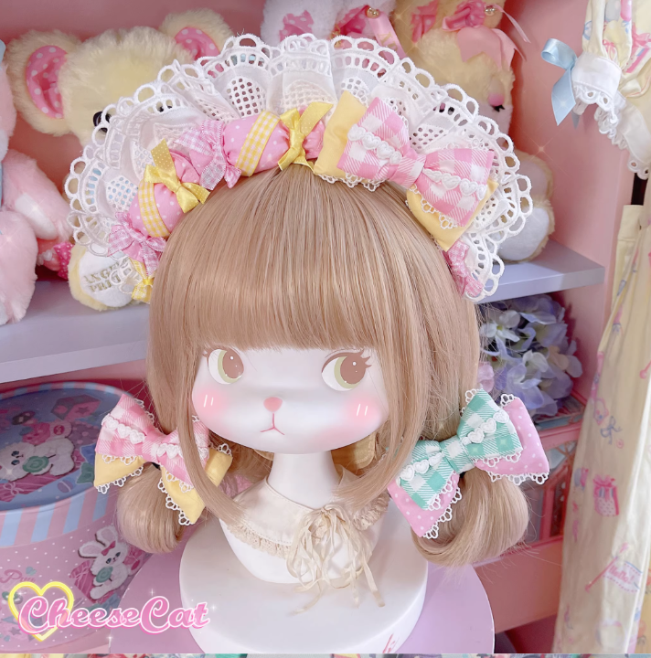 ふわふわスウィートメイドカチューシャ 4色／select | tulle