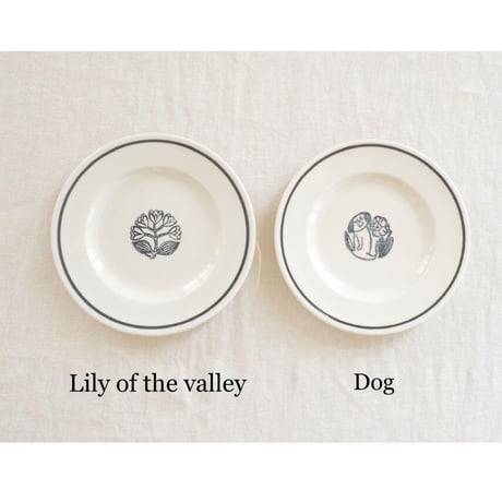 JOHN JULIAN ×鹿児島睦 「NOIR」SIDE PLATE 16cm