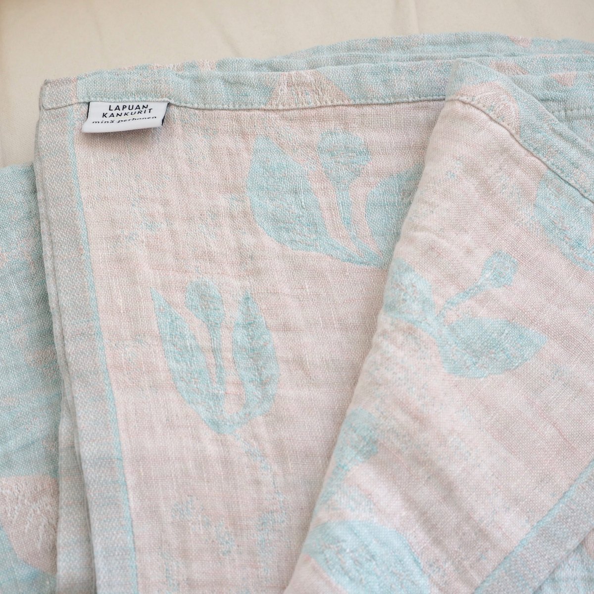 mina perhonen×LAPUAN KANKURIT / リネンブランケット[KESAK
