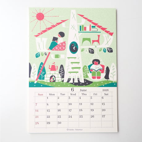 タカミヤユキコ 2026 CALENDAR